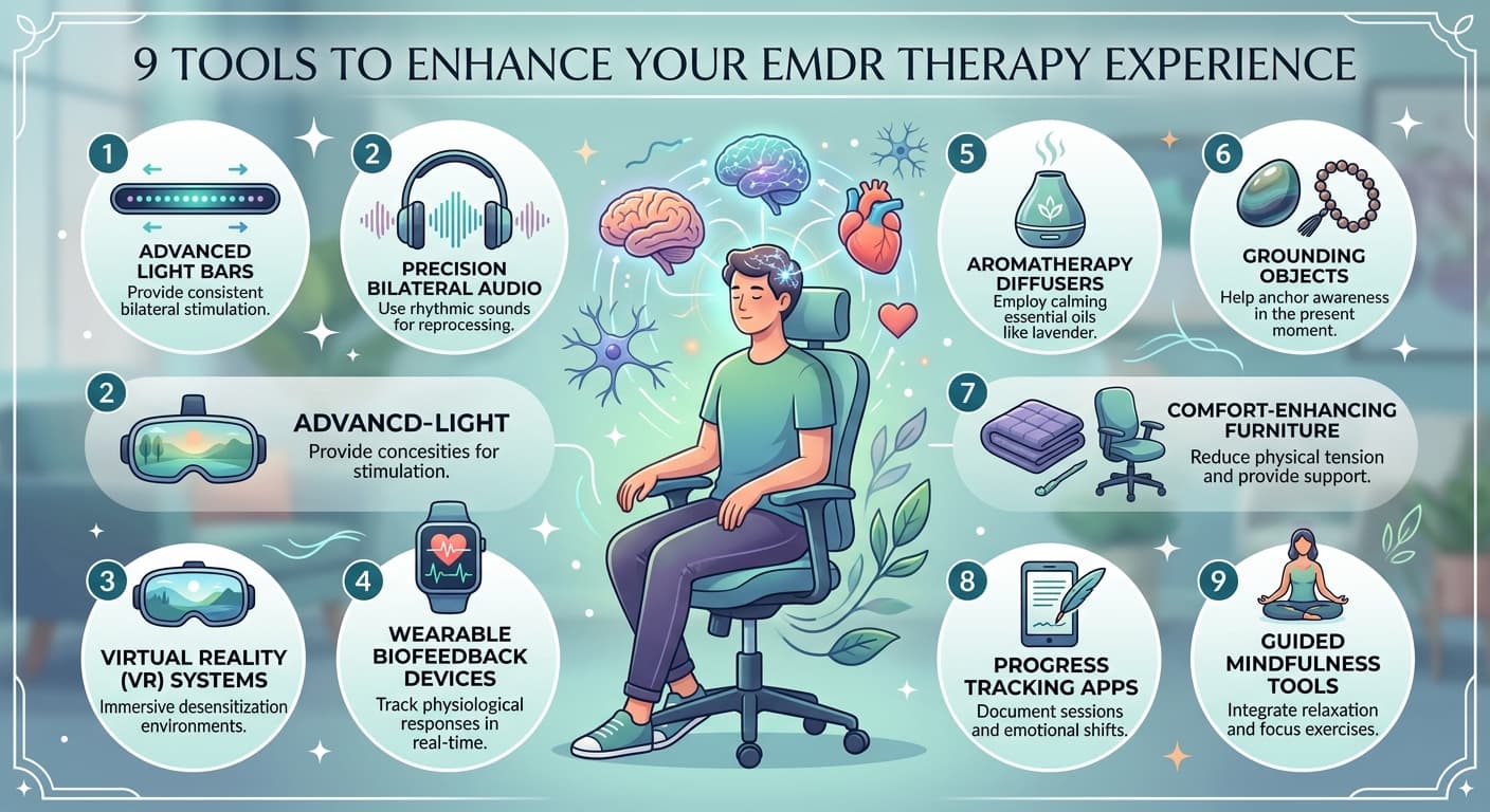 9 Tools to Enhance Your EMDR Therapy Experience